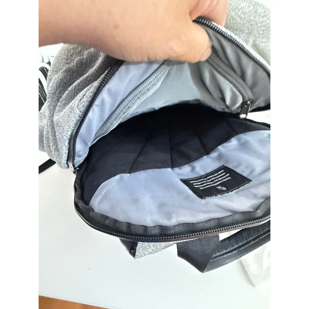 Bellroy Classic Backpack Grey Melange Black Laptop Sleeve Everyday Carry Bag